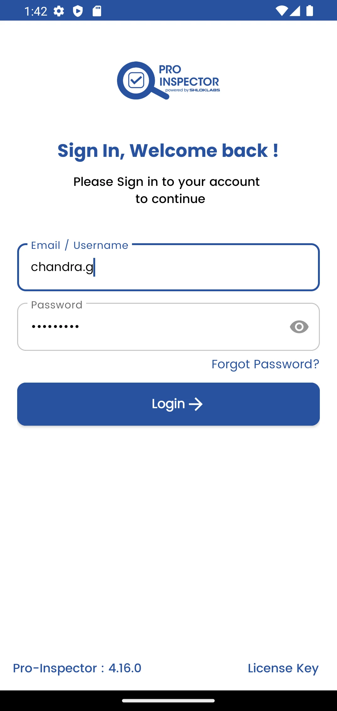 Pro-Inspector screenshot
