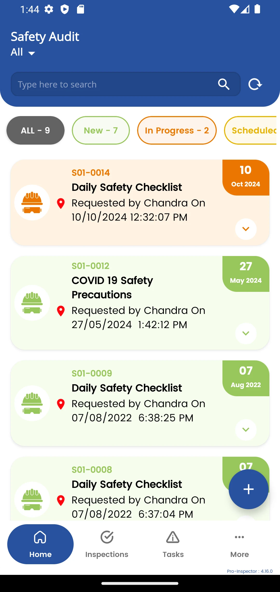 Pro-Inspector screenshot